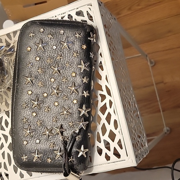 Jimmy Choo Filipa Star Studded Wallet - Picture 8 of 9